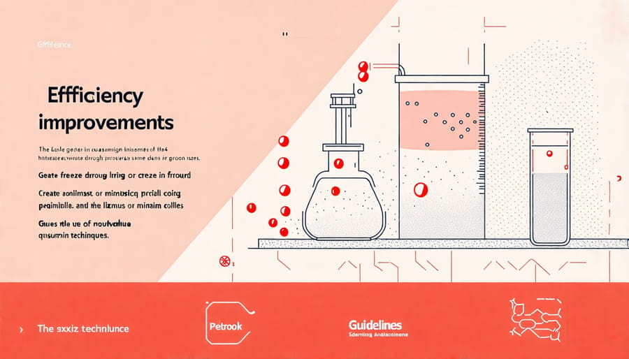 Visualization of enhanced efficiency in freeze-drying processes via genomic applications.