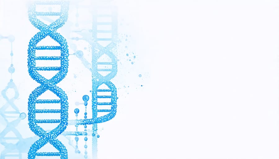 Conceptual image showing the impact of vaping-induced genomic changes on healthcare