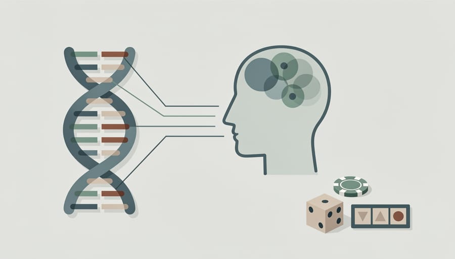Close-up of DNA double helix structure representing genetic variants